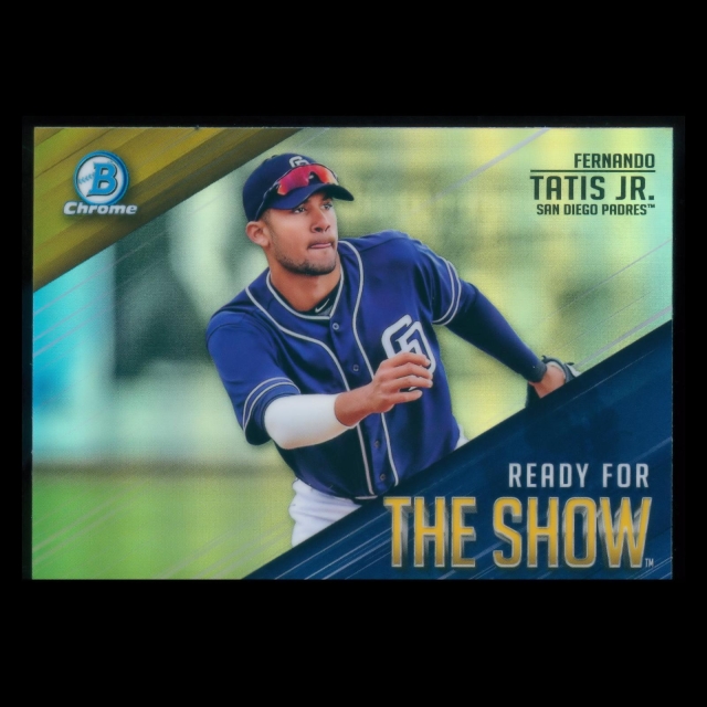 Fernando Tatis Jr. 2019 Bowman Chrome Read for the Show Padres