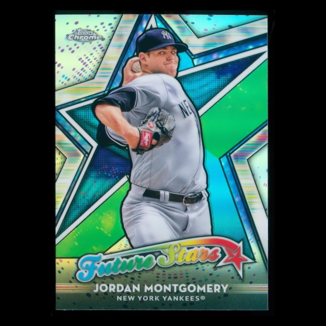 Jordan Montgomery 2018 Topps Chrome Future Stars Yankees