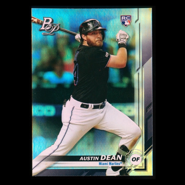 Austin Dean RC 2019 Bowman Platinum Rookie Marlins