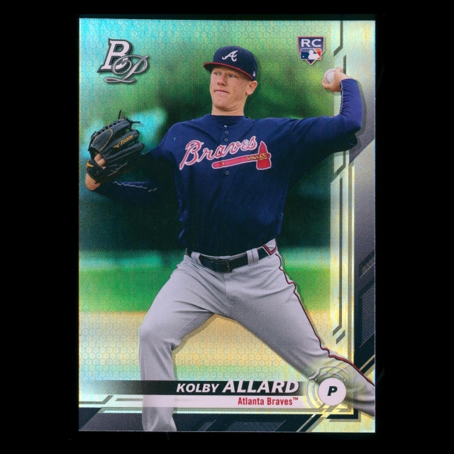 Kolby Allard RC 2019 Bowman Platinum Rookie Braves