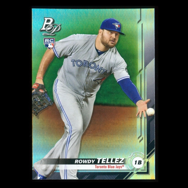 Rowdy Tellez RC 2019 Bowman Platinum Rookie Blue Jays