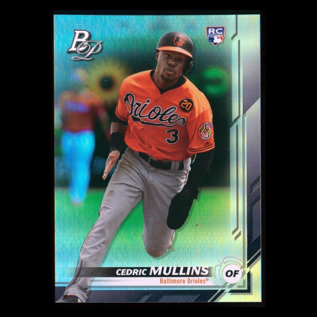 Cedric Mullins RC 2019 Bowman Platinum Rookie Orioles