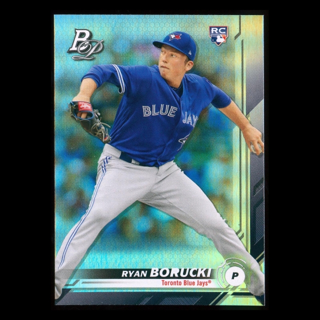 Ryan Borucki RC 2019 Bowman Platinum Rookie Blue Jays