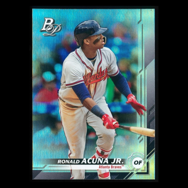 Ronald Acuna Jr. 2019 Bowman Platinum Braves