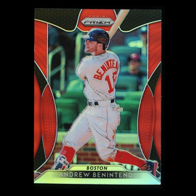 Andrew Benintendi 2019 Prizm Red Red Sox