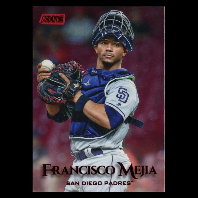 Francisco Mejia 2019 Stadium Club Red Foil Padres