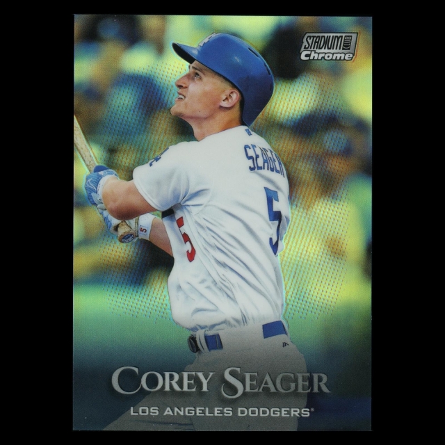 Corey Seager 2019 Stadium Club Chrome Dodgers