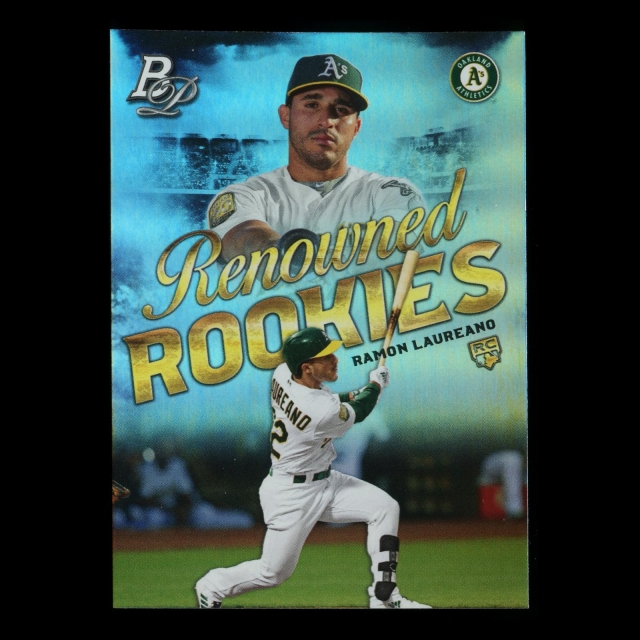 Ramon Laureano RC 2019 Bowman Platinum Renowned Rookie Athletics