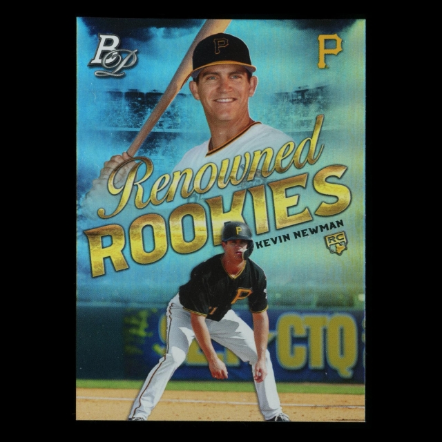 Kevin Newman RC 2019 Bowman Platinum Renowned Rookie Pirates