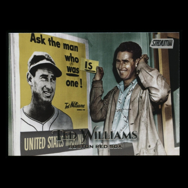 Ted Williams 2019 Stadium Club Red Sox