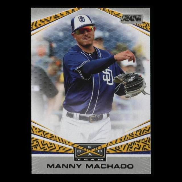 Manny Machado 2019 Stadium Club Beam Team Padres