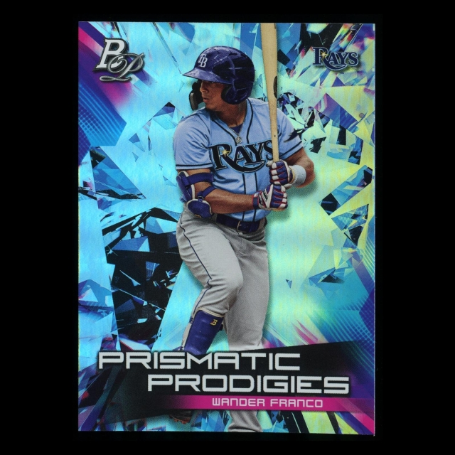 Wander Franco 2019 Bowman Platinum Prismatic Prodigies Rays