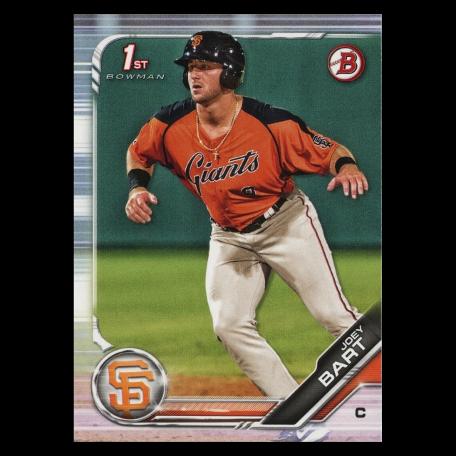 Joey Bart 2019 Bowman 1st Bowman Giants