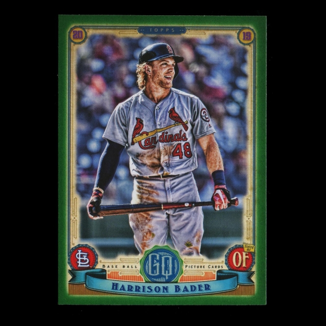 Harrison Bader 2019 Gypsy Queen Green Cardinals