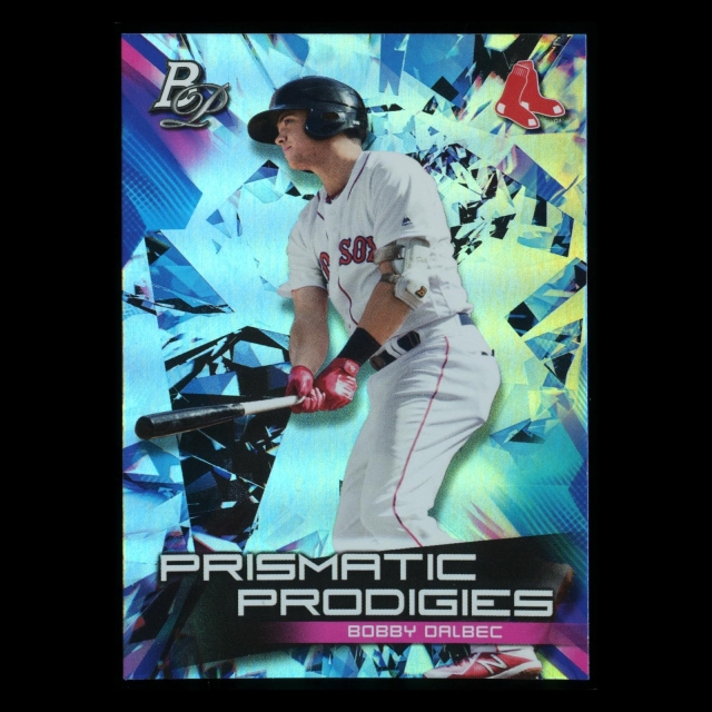 Bobby Dalbec 2019 Bowman Platinum Prismatic Prodigies Red Sox