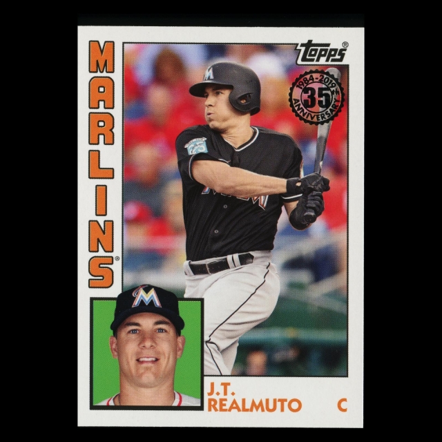J.T. Realmuto 2019 Topps 35th Anniversary '84 Retro Marlins