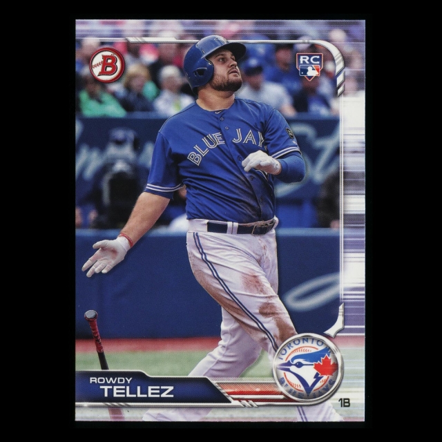 Rowdy Tellez RC 2019 Bowman Rookie Blue Jays