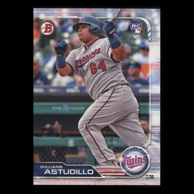 Willians Astudillo RC 2019 Bowman Rookie Twins