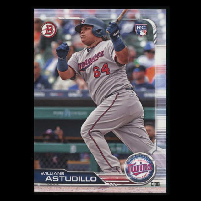 Willians Astudillo RC 2019 Bowman Rookie Twins