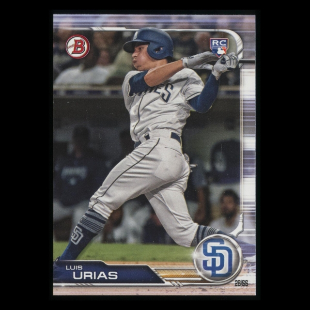 Luis Urias RC 2019 Bowman Rookie Padres