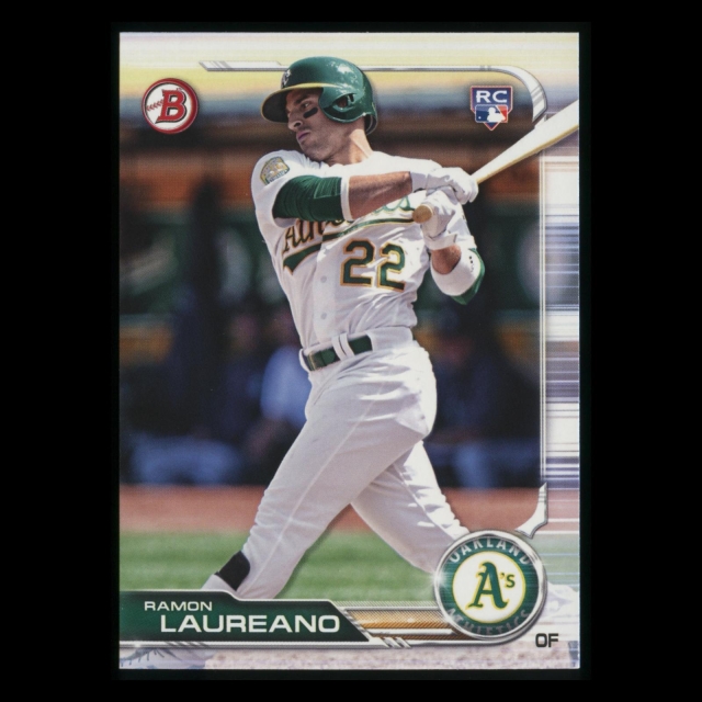 Ramon Laureano RC 2019 Bowman Rookie Athletics
