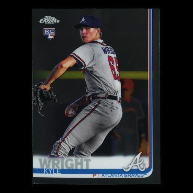 Kyle Wright RC 2019 Topps Chrome Rookie Braves