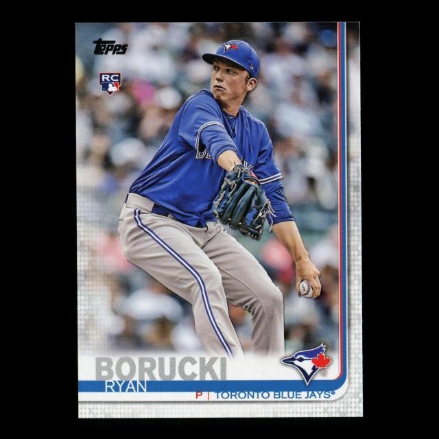 Ryan Bourucki RC 2019 Topps Rookie Blue Jays