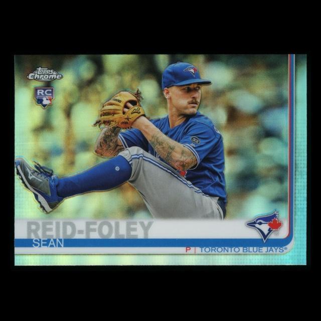 Reid-Foley RC 2019 Topps Chrome X-Fractor Rookie Blue Jays