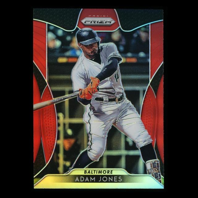 Adam Jones 2019 Prizm Red Orioles