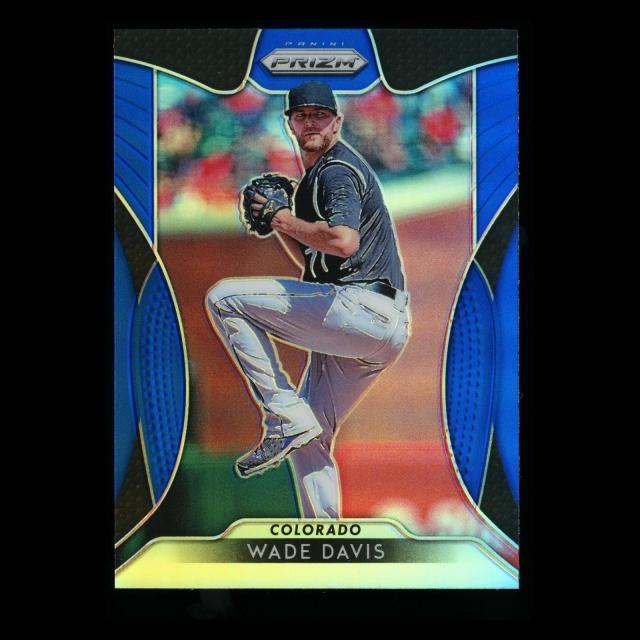 Wade Davis 2019 Prizm Blue Rockies