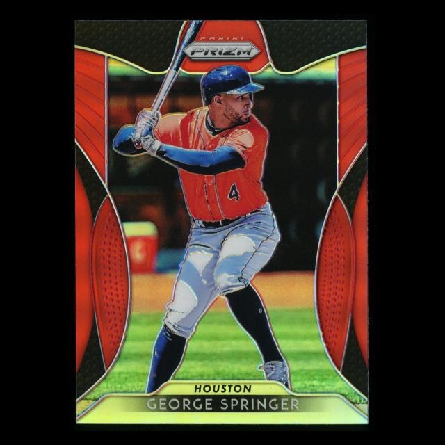 George Springer 2019 Prizm Red Astros