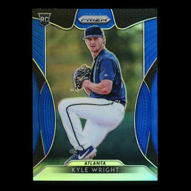 Kyle Wright RC 2019 Prizm Blue Rookie Braves