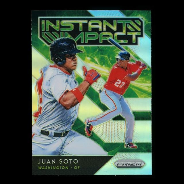 Juan Soto 2019 Prizm Instant Impact Nationals