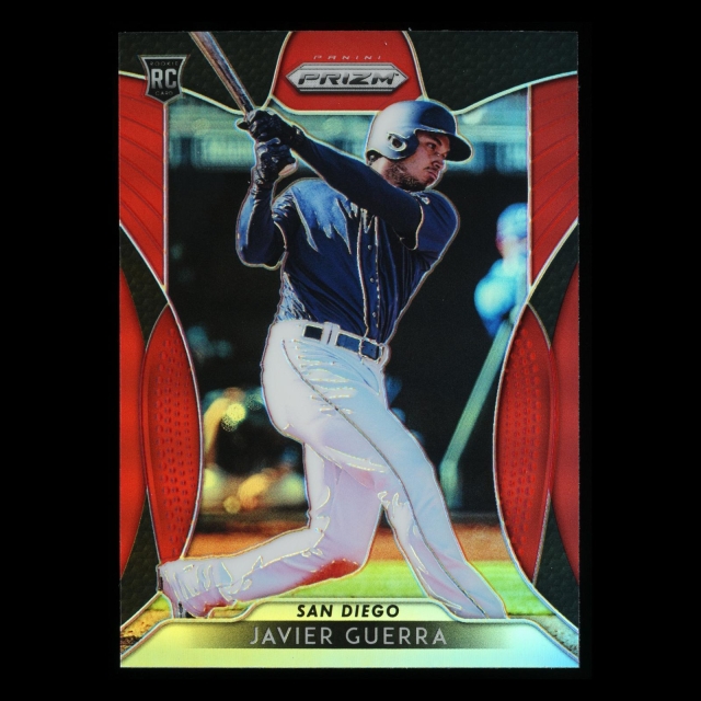 Javier Guerra RC 2019 Prizm Red Rookie Padres
