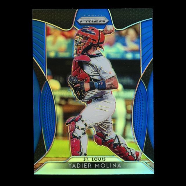 Yadier Molina 2019 Prizm Blue Cardinals