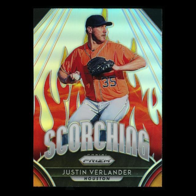 Justin Verlander 2019 Prizm Scorching Astros