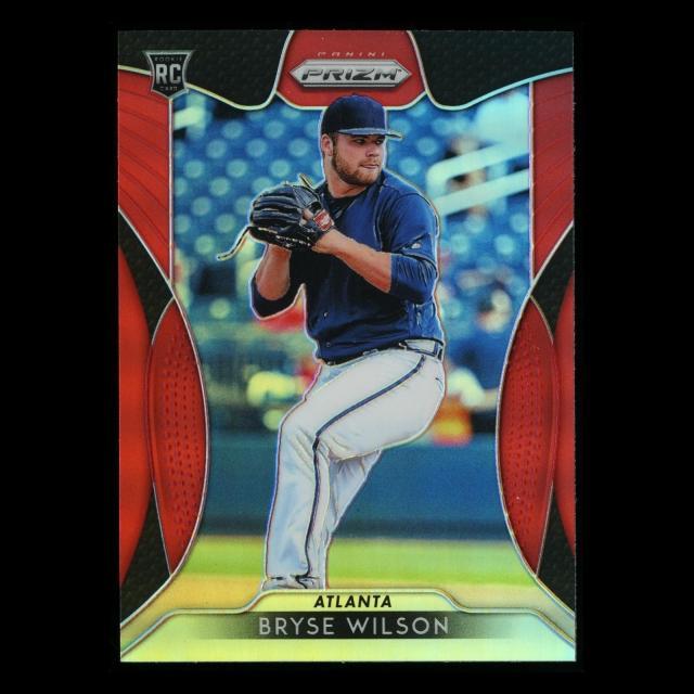 Bryse Wilson RC 2019 Prizm Red Rookie Braves
