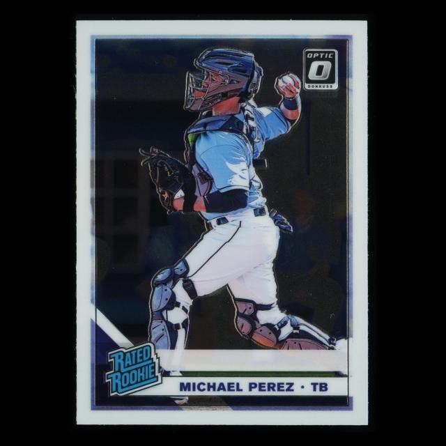 Michael Perez RR 2019 Optic Rated Rookie Rays