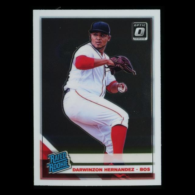 Darwinzon Hernandez RR 2019 Optic Rated Rookie Red Sox