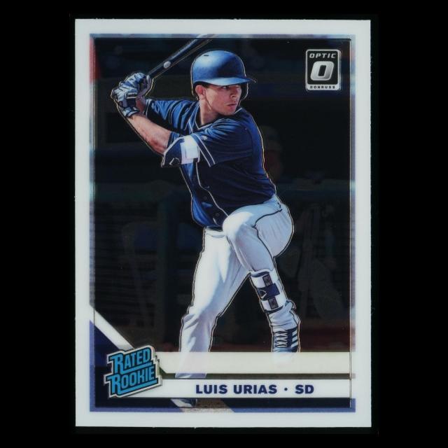Luis Urias RR 2019 Optic Rated Rookie Padres