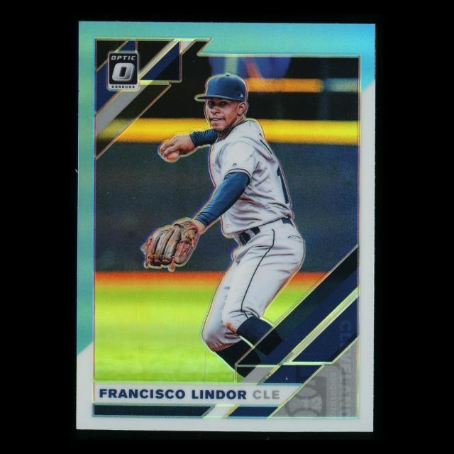 Francisco Lindor 2019 Optic Blue Indians
