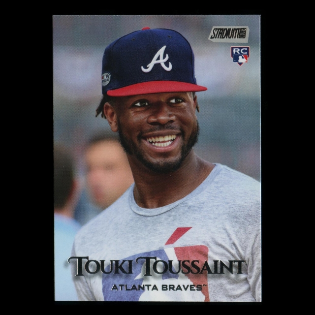 Touki Toussaint RC 2019 Stadium Club Rookie Braves