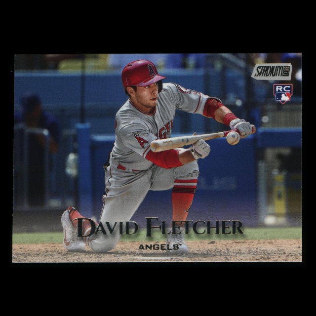 David Fletcher RC 2019 Stadium Club Rookie Angels