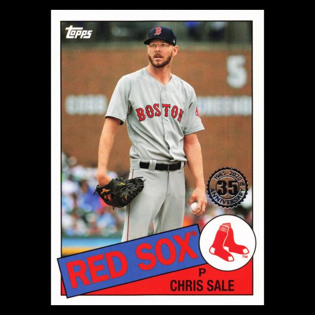 Chris Sale 2020 Topps 1985 Retro Red Sox