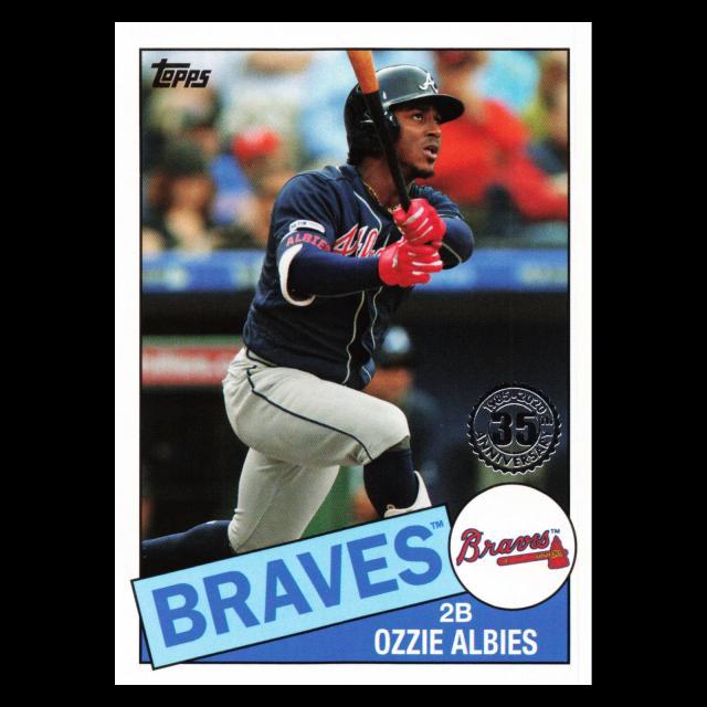 Ozzie Albies 2020 Topps 1985 Retro Braves
