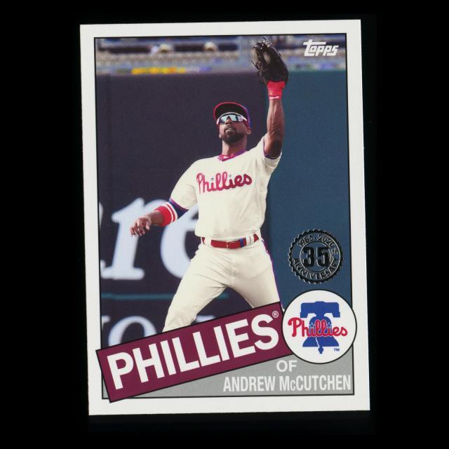Andrew McCutchen 2020 Topps 1985 Retro Phillies