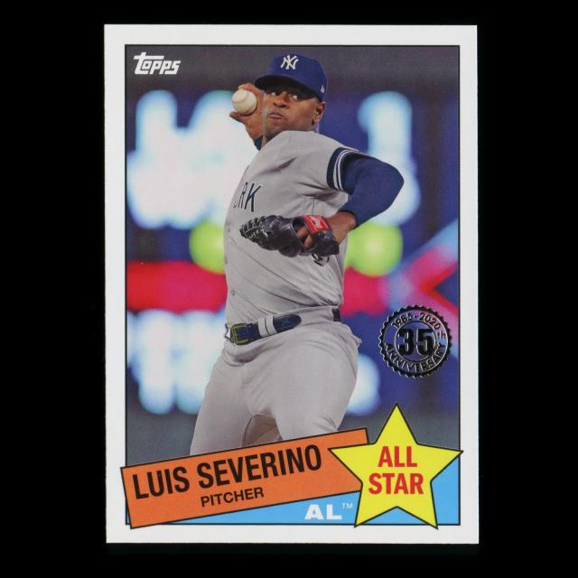 Luis Severino 2020 Topps 1985 Retro AL All Star Yankees