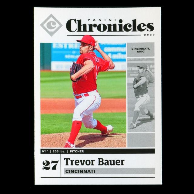 Trevor Bauer 2020 Chronicles Reds