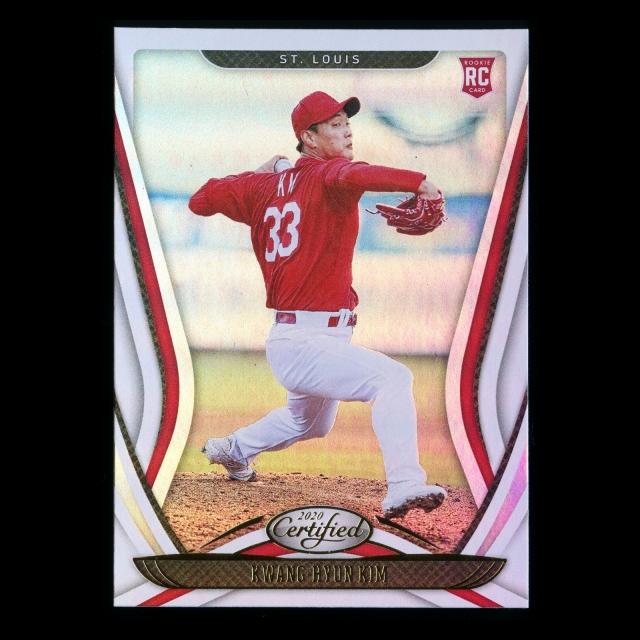 Kwang-Hyun Kim RC 2020 Chronicles Certified Rookie Cardinals