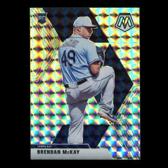 Brendan McKay RC 2020 Chronicles Mosaic Silver Hyper Rays